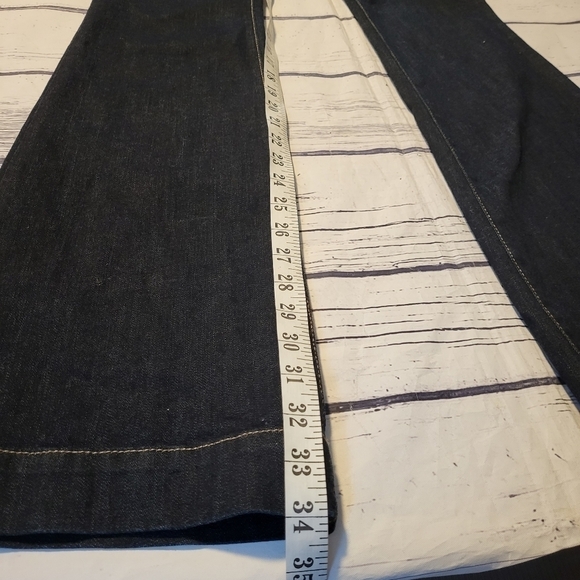 Massimo Dutti High Waist Bell Bottom Jeans Size 2 - Picture 11 of 12